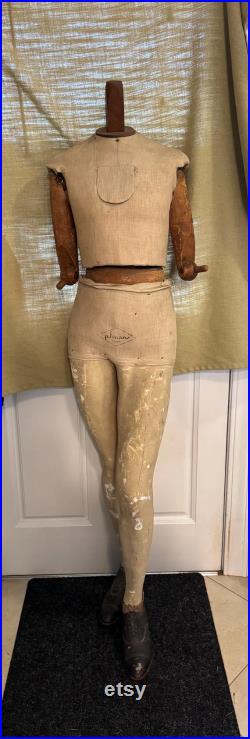 Articulated 1920 s French Male Mannequin