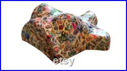 BEST SELLER Mannequin Stamp Decoupaged Torso Female