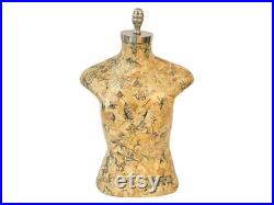 BEST SELLER Mannequin Stunning Map of the World Mannequin Male Torso Mannequin Contemporary Art Art Installation Male Body