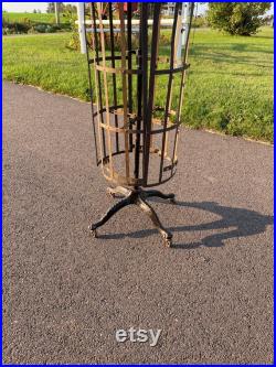 Beautiful antique adjustable dressmaker form from early 1900s. Hall-Borchert Co.