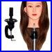 Bellrino 22 Cosmetology Mannequin Manikin Training Head with Human Hair with Clamp Holder Helen C