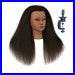 Bellrino Afro Coarse 100 Real Hair Mannequin Head Hairdresser Training Head Manikin Cosmetology Head(802DB)