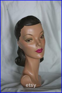 Beth Vintage Mannequin Head 26