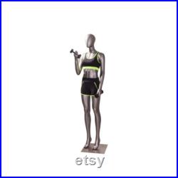 Bicep Curl Female Full Body Athletic Sports Fitness Mannequin JSW02
