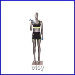 Bicep Curl Female Full Body Athletic Sports Fitness Mannequin JSW02