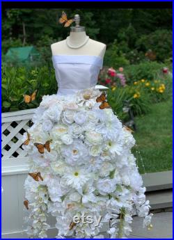 Bridal Mannequin Secret Garden Floral Theme