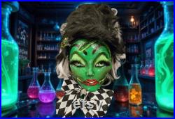 Bride of Frankenstein Mannequin Head