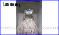 Cheap wedding dresses display 2 styles hooks 9 colors hanging velvet dress form Bella