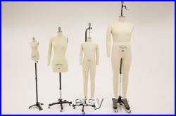 Chest 38 Male Full Body, Professional Tailors Dress Form with Collapsible Shoulder (A1)