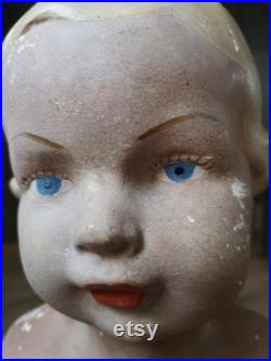 Child Mannequin Doll Plaster and Hand Painted Mannequin Blond Girl Mannequin Shop Mannequin