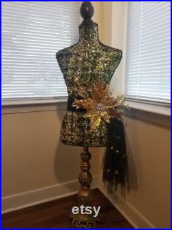 Christmas Dress Form Mannequin