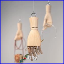 Clothing Store Hanging Mannequin Hand Stand,Window Display Gold Silver Mannequin Hand,Ring Display Hand Model Bag Rack Jewelry Display Stand