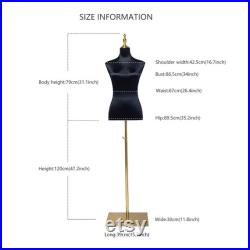 Clothing Store Women Satin Mannequin Upper Body,Clothing Mannequin Torso Female Dress Form,Showroom Fashion Shop Window Display Model Props