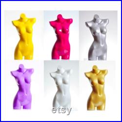 Colorful Female Headless Sexy Mannequin Torso Form