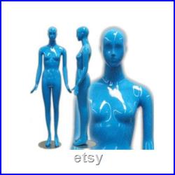 Colorful Glossy Abstract Female Mannequin Personalized Colors