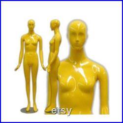 Colorful Glossy Abstract Female Mannequin Personalized Colors