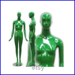 Colorful Glossy Abstract Female Mannequin Personalized Colors