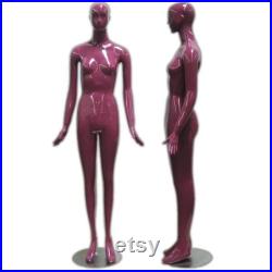 Colorful Glossy Abstract Female Mannequin Personalized Colors