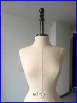 Corset Top Display Pinnable Sewing Size L Female French Mannequin Dress Form Teressa