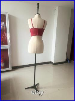 Corset Top Display Pinnable Sewing Size L Female French Mannequin Dress Form Teressa