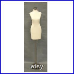 Cream Female Body Form with Base Personalize Option Monogram