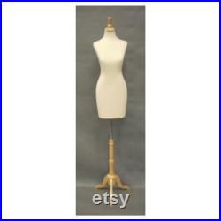 Cream Female Body Form with Base Personalize Option Monogram