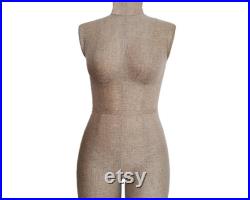 Custom Dress Form. Intro Price Only 6 Avail. Durable 3D-Printed Shell From Body Scan, Includes Sewing Pattern for DIY Pinable Cloth Cover.