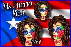 Custom for Betty, Colombian Mannequin head, Puerto Rico Mannequin head, Mannequin, Head art, Mannequin head