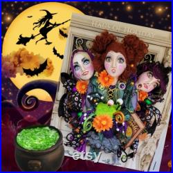 Custom for Toni, The 3 Sister Witches, Witch Sister Mannequin Heads