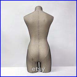 DE-LIANG Bust Form Dress Form For Bra, Fully Pinnable Soft Female Lace Underwear Display Torso Mannequin,Corset Dress Form, Swimwear Model