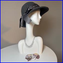 DE-LIANG luxury female mannequin head, White Model head for hair hat sunglasses display, with ear holes,Perfect for Accessories and Home Decor