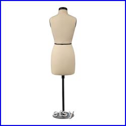 DL260 Half scale Mannequin, Female Vintage Tailor Custom Dress form, linen dress sewing dummy, Dressmakers Tools, Draping Stand for Fashion