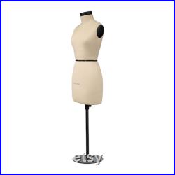 DL260 Half scale Mannequin, Female Vintage Tailor Custom Dress form, linen dress sewing dummy, Dressmakers Tools, Draping Stand for Fashion