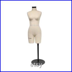 Adult Female Half Body Professional Tailor Dress Form Pinnable