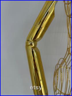 Design Metal Gold Mannequin