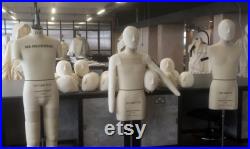 Design-Surgery Female Soft Head For Mannequin Body-Form Draping-Stand Tailors'-Dummy