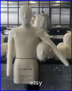 Design-Surgery Female Soft Head For Mannequin Body-Form Draping-Stand Tailors'-Dummy