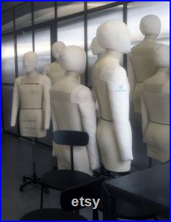 Design-Surgery Female Soft Head For Mannequin Body-Form Draping-Stand Tailors'-Dummy