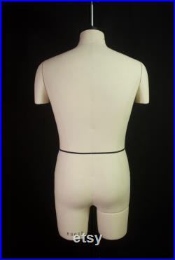 Design-Surgery Mannequin Virgil, Full Body,Tailors Dummy, Draping Stand, Detachable Leg and Arms. Sturdy Metal Base, Foot Pedal Height Adjust
