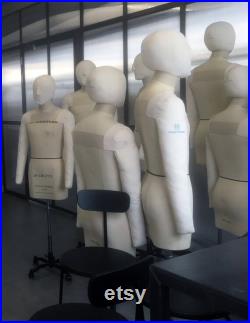 Design-Surgery Soft Arms For Male Mannequin Body-Form Draping-Stand Tailors'-Dummy