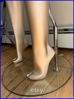 Display Mannequin in Light Gold finish