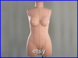 Dress Form Iminera Meira , Lingerie sewing mannequin, Pinnable torso, Dressmaker's dummy