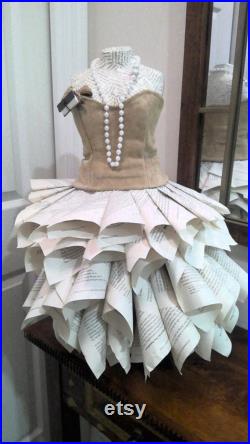 Dress Form Mannequin Torso Mannequin Office Decor Mannequin Tabletop Dress Form Centerpiece Half Scale Dress Form Library