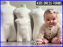 Dress form Iminera Kids professional mannequin torso tailor dummy child dress form baby mannequin