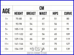 Dress form Iminera Kids professional mannequin torso tailor dummy child dress form baby mannequin