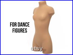 Dress form for sewing leotards Iminera Dance, sewing mannequin, pinnable torso, dressmaker's dummy