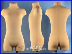 Dress form for sewing leotards Iminera Dance, sewing mannequin, pinnable torso, dressmaker's dummy