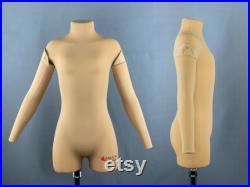 Dress form for sewing leotards Iminera Dance, sewing mannequin, pinnable torso, dressmaker's dummy
