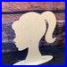 Earring Display, Craft show Display, wooden earring Display stand, earring mannequin craft booth display