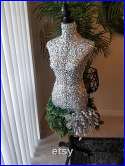 Embellished Mannequin Dress Form